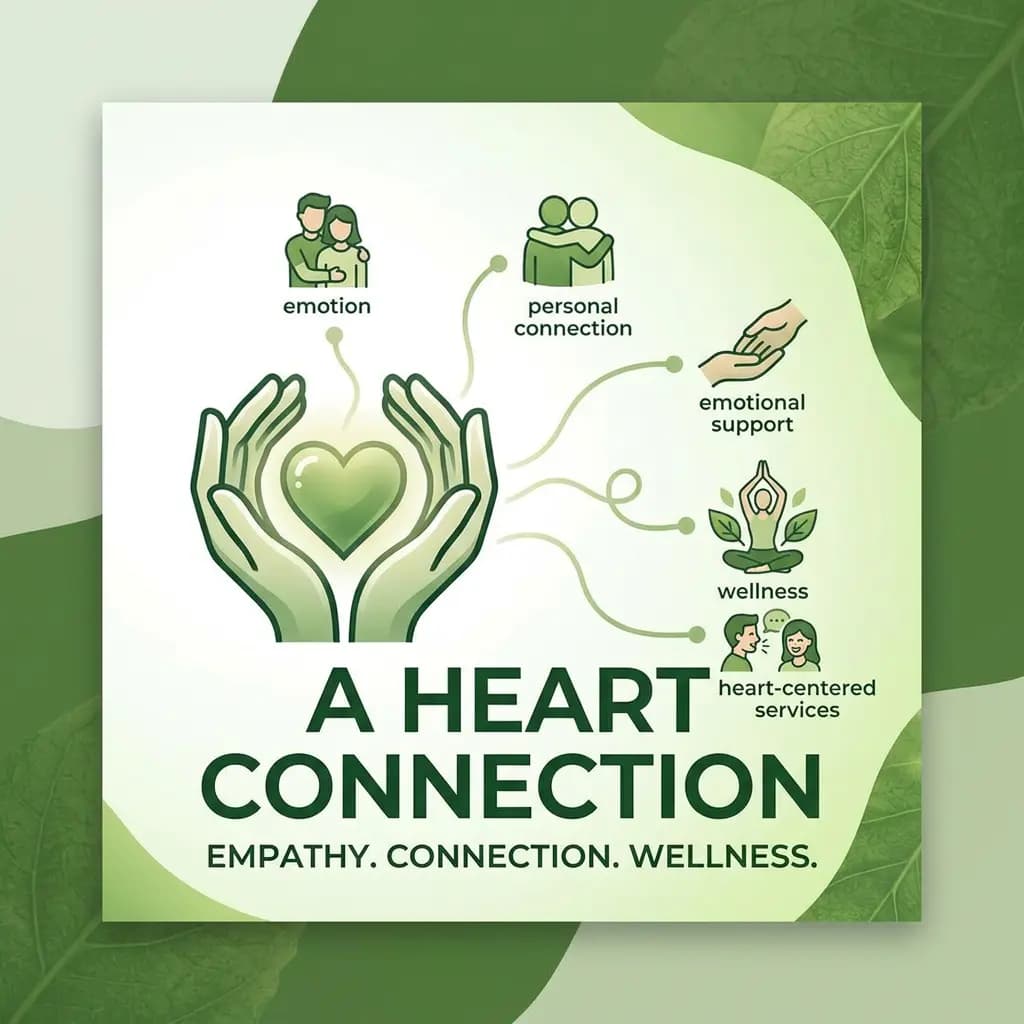 A Heart Connection website screenshot