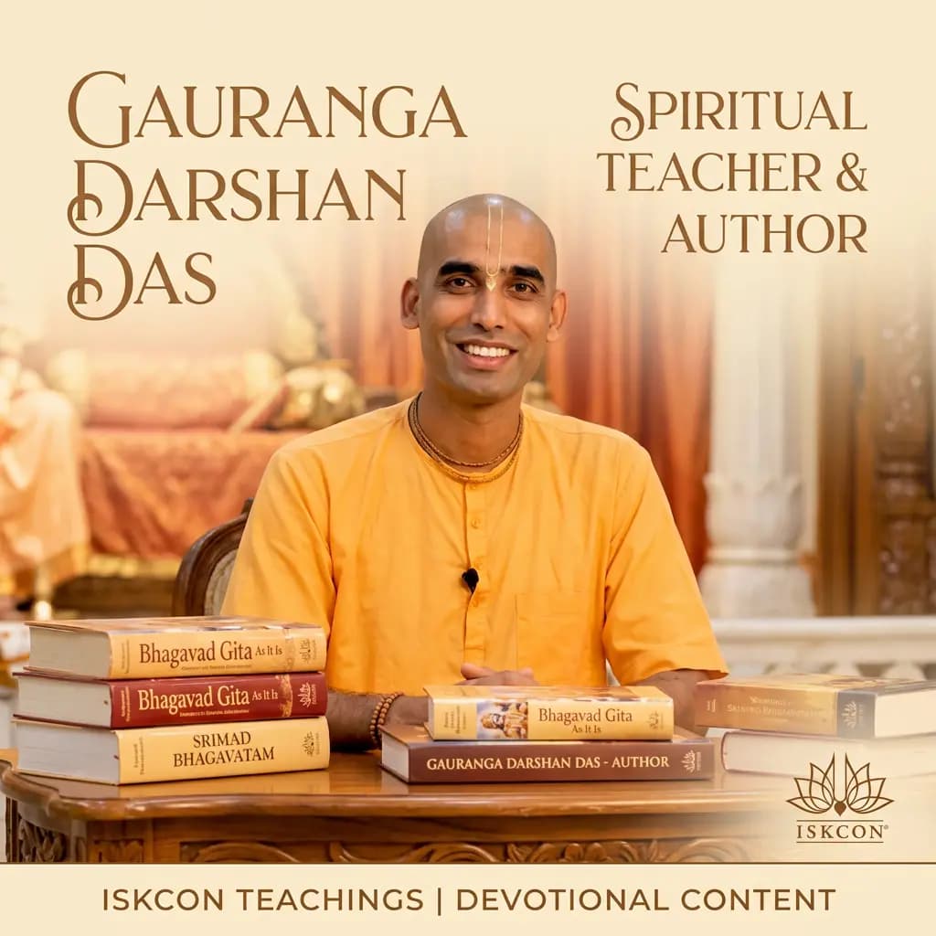Gauranga Das website screenshot