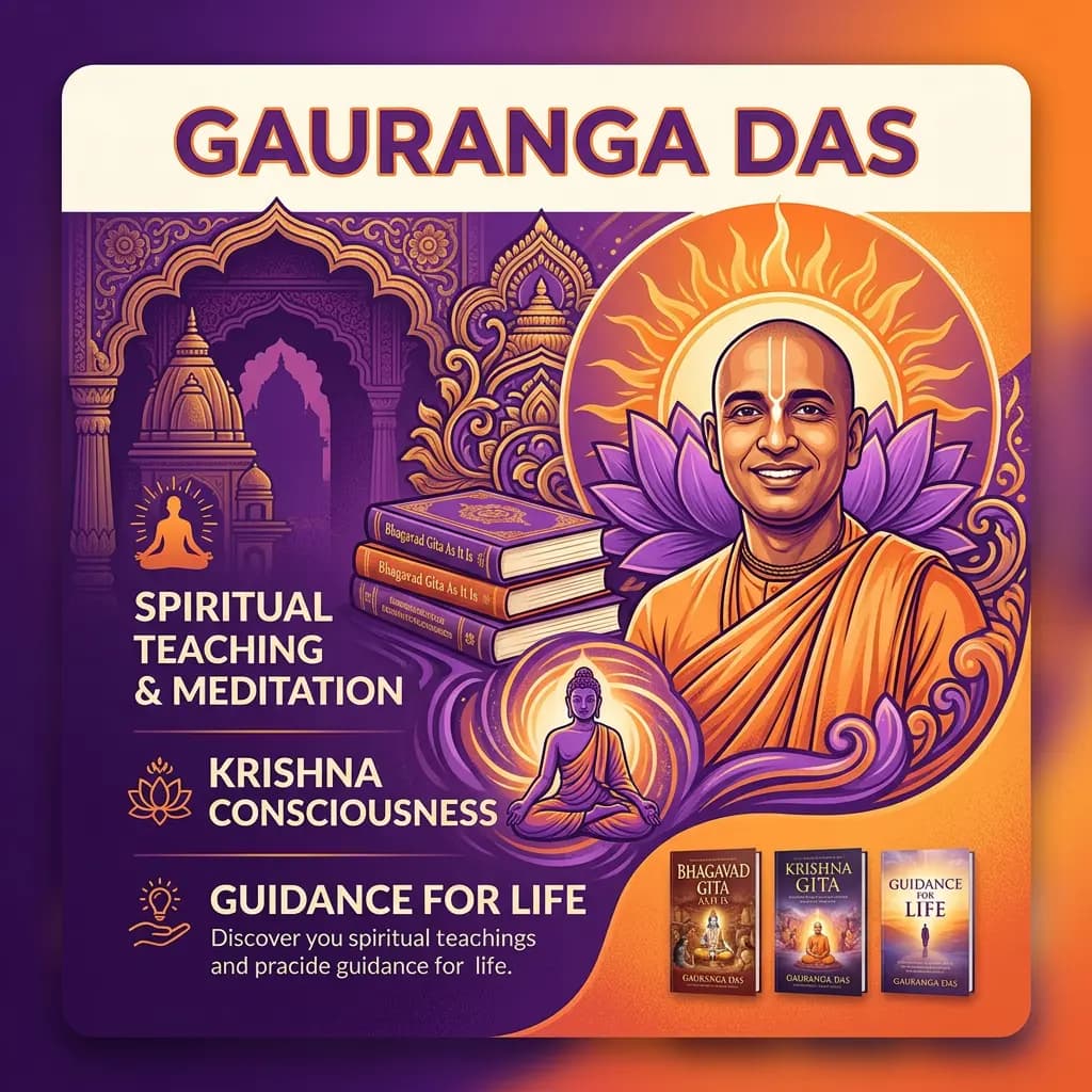 Shri Gauranga Das website screenshot