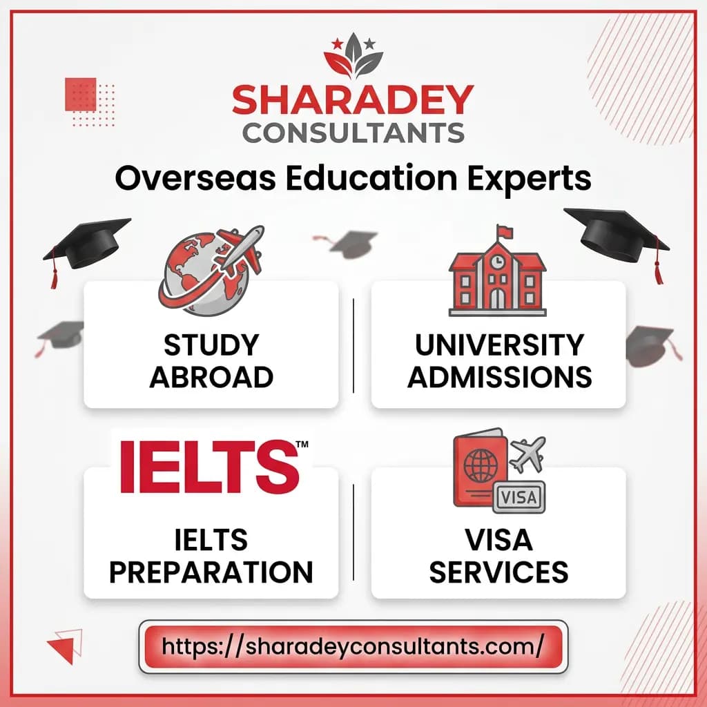 Sharadey Consultants website screenshot