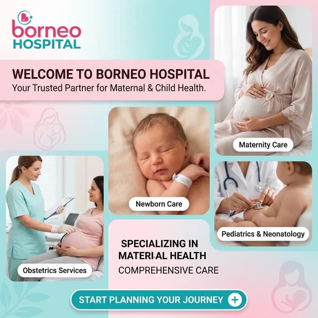 Borneo Hospitals website screenshot