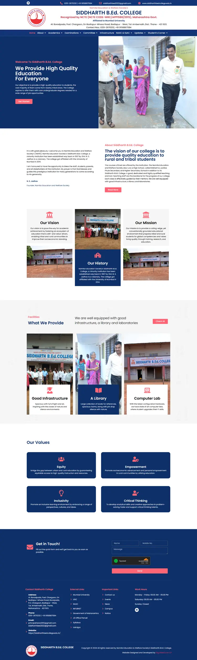 Siddharth B.Ed. cCllege