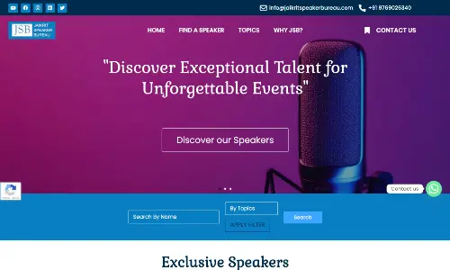 Jaikrit Speaker Bureau